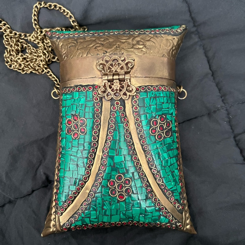 Vintage Metal Clutch